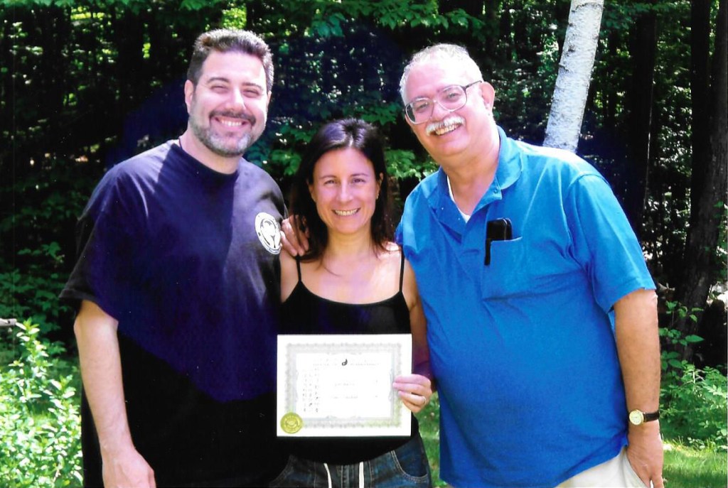 Jill Basso receives award - Desert Sage Tai Chi, Santa Fe