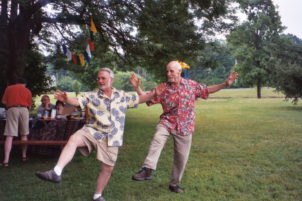 Tai Chi in the Park ~ Fred and David